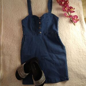 Rue 21 Jean Jumper Dress